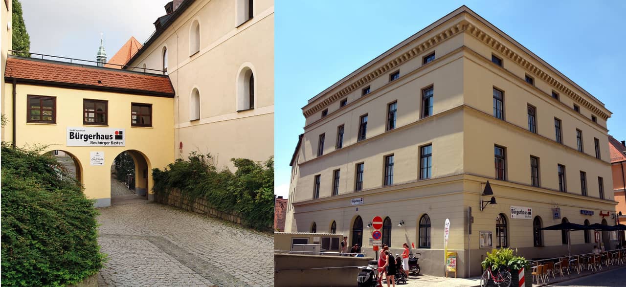 Bürgerhaus - Banner