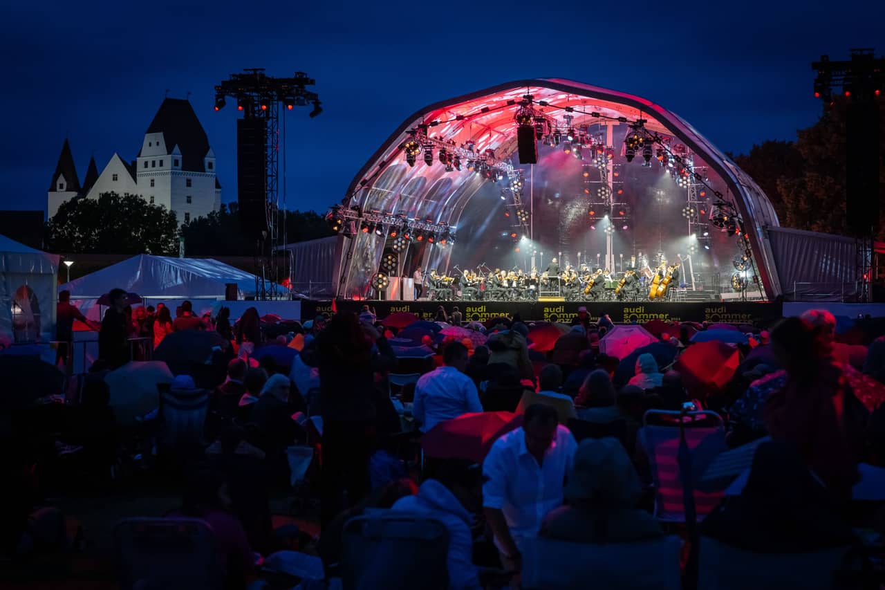 Klassik Open Air Musical-Highlights mit der Audi Bläserphilharmonie