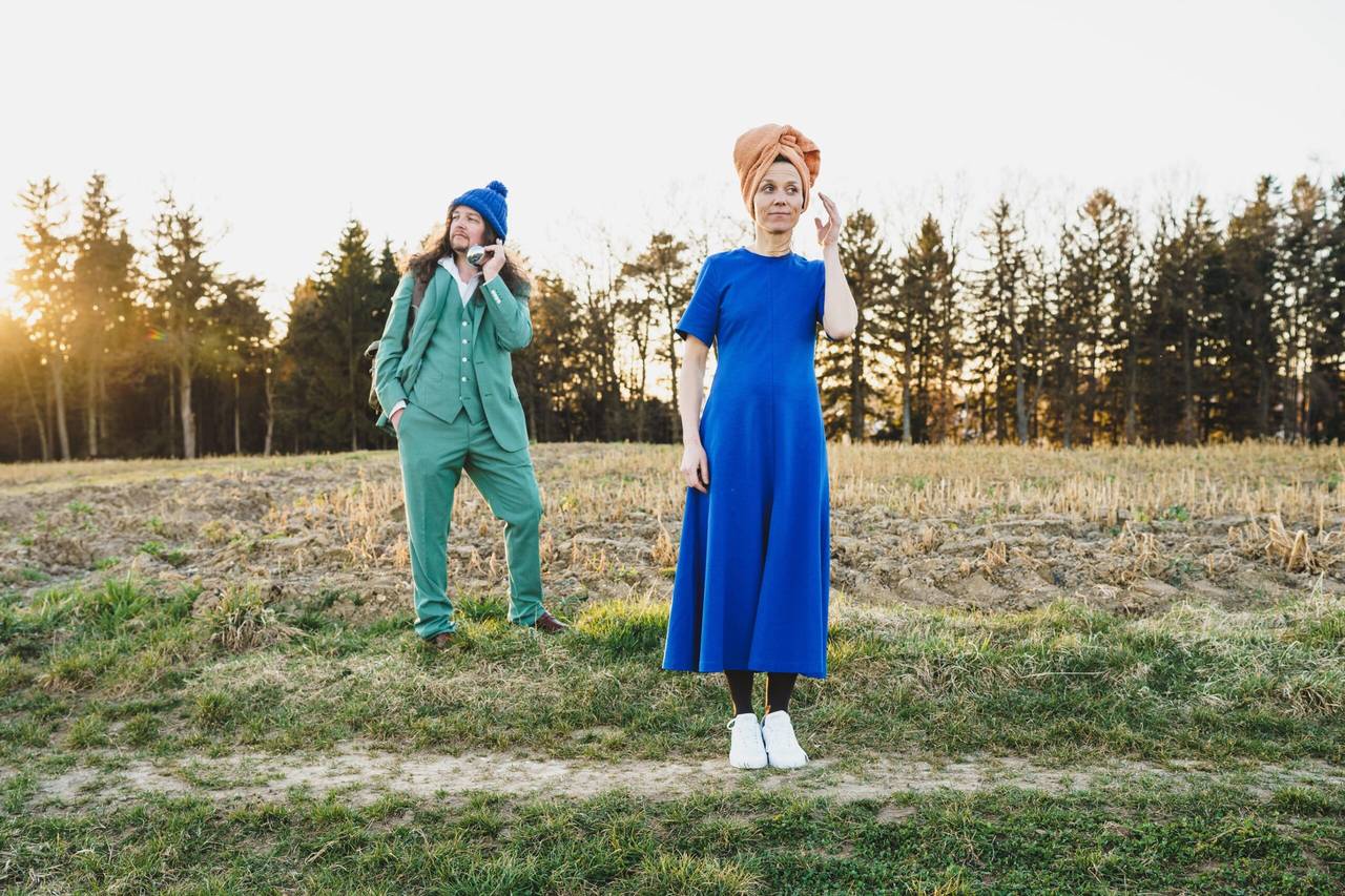 Verena Richter und Markus Wagner „Frau Richter liest und macht mit Herrn Burgmayer Musik“